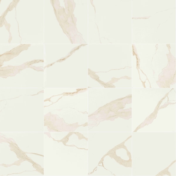 Msi Eden Calacatta 32 x 32 Polished Porcelain Floor and Wall Tile, 3PK ZOR-PT-0713 - main